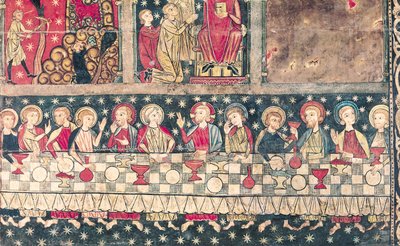 Altar frontal of St. Michael, from the Church of Sant Miquel, Siguerola (detail) by Spanish School